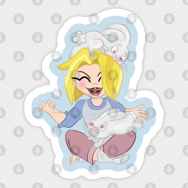 DC Super Hero Girls Kara Danvers Sticker by OCDVampire